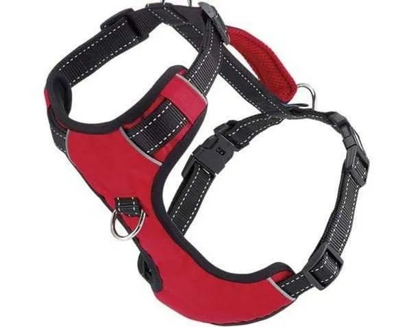 1ea Baydog Medium Red Chesapeake Harness - Treat